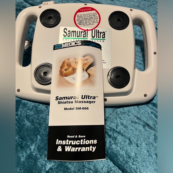 HOMEDICS samurai ultra shiatsu massager - Picture 13 of 13